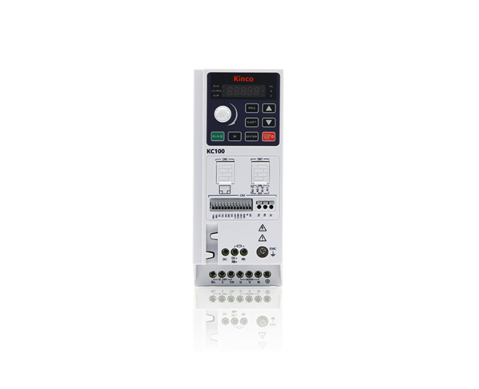 Compact Kinco frequency inverter KC100 single-phase and three-phase 230/400 V AC Compact Kinco frequency inverter KC100 single-phase and three-phase 230/400 V AC